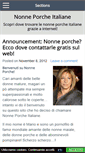 Mobile Screenshot of nonneporcheitaliane.com
